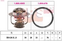 GATES TH04282G1 - Termostato, refrigerante