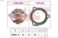 MDR EPS1880 647 - Termostato, refrigerante