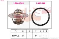 MDR EPS1880 678 - Termostato, refrigerante