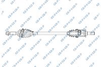 MDR GSP201824 - Árbol de transmisión