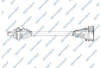 MDR GSP261284 - Árbol de transmisión