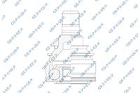 MDR GSP601607 - Juego de articulación, árbol de transmisión