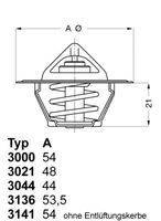 MDR EPS1880 268S - Termostato, refrigerante