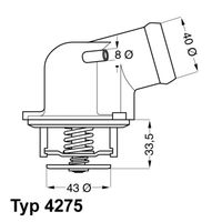 KAMOKA 7710096 - Termostato, refrigerante