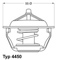 MDR EPS1880 304S - Termostato, refrigerante