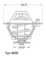 MDR MTH4500 - Termostato, refrigerante