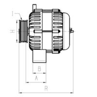 HC-Cargo F 032 112 530 - Alternador