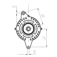 HC-Cargo F 032 111 368 - Alternador