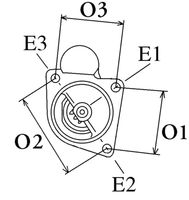HC-Cargo F 032 115 312 - Motor de arranque