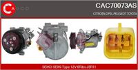 CASCO CAC70073AS - Compresor, aire acondicionado - Brand New HQ