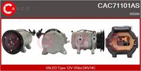 CASCO CAC71101AS - Compresor, aire acondicionado - Brand New HQ