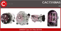 CASCO CAC73108AS - Compresor, aire acondicionado - Brand New HQ