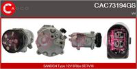 CASCO CAC73194GS - Compresor, aire acondicionado - Genuine