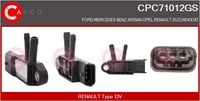 CASCO CPC71012GS - Transductor de presión, control de gases de escape - Genuine