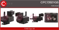 CASCO CPC72021GS - Transductor de presión, control de gases de escape - Genuine