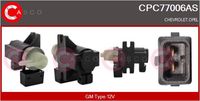 CASCO CPC77006AS - Transductor de presión, control de gases de escape - Brand New HQ