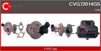 CASCO CVG72014GS - Válvula EGR - Genuine