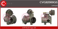 CASCO CVG82000GS - Válvula EGR - Genuine