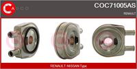 CASCO COC71005AS - Radiador de aceite, aceite motor - Brand New HQ