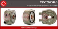 CASCO COC71006AS - Radiador de aceite, aceite motor - Brand New HQ