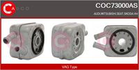 CASCO COC73000AS - Radiador de aceite, aceite motor - Brand New HQ
