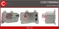 CASCO COC73020AS - Radiador de aceite, aceite motor - Brand New HQ
