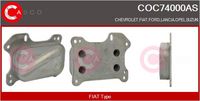 CASCO COC74000AS - Radiador de aceite, aceite motor - Brand New HQ