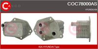 CASCO COC78000AS - Radiador de aceite, aceite motor - Brand New HQ
