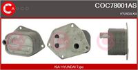 CASCO COC78001AS - Radiador de aceite, aceite motor - Brand New HQ
