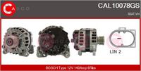 CASCO CAL10078GS - Alternador - Genuine