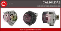 CASCO CAL10123AS - Alternador - Brand New HQ