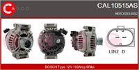 CASCO CAL10515AS - Alternador - Brand New HQ