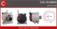 CASCO CAL15128AS - Alternador - Brand New HQ