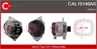 CASCO CAL15146AS - Alternador - Brand New HQ