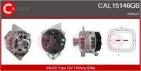 CASCO CAL15146GS - Alternador - Genuine