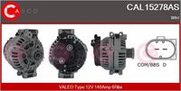 CASCO CAL15278AS - Alternador - Brand New HQ