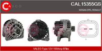 CASCO CAL15355GS - Alternador - Genuine