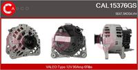 CASCO CAL15376GS - Alternador - Genuine