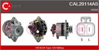 CASCO CAL20114AS - Alternador - Brand New HQ
