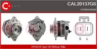 CASCO CAL20137GS - Alternador - Genuine