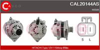 CASCO CAL20144AS - Alternador - Brand New HQ
