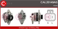 CASCO CAL20149AS - Alternador - Brand New HQ