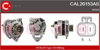 CASCO CAL20153AS - Alternador - Brand New HQ