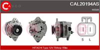 CASCO CAL20194AS - Alternador - Brand New HQ