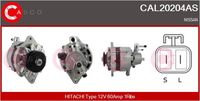 CASCO CAL20204AS - Alternador - Brand New HQ