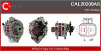 CASCO CAL20209AS - Alternador - Brand New HQ