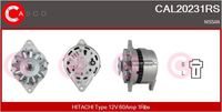 CASCO CAL20231RS - Alternador - Reman