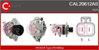 CASCO CAL20612AS - Alternador - Brand New HQ
