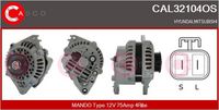 CASCO CAL32104OS - Alternador - Reman - No Core Value