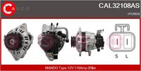 CASCO CAL32108AS - Alternador - Brand New HQ